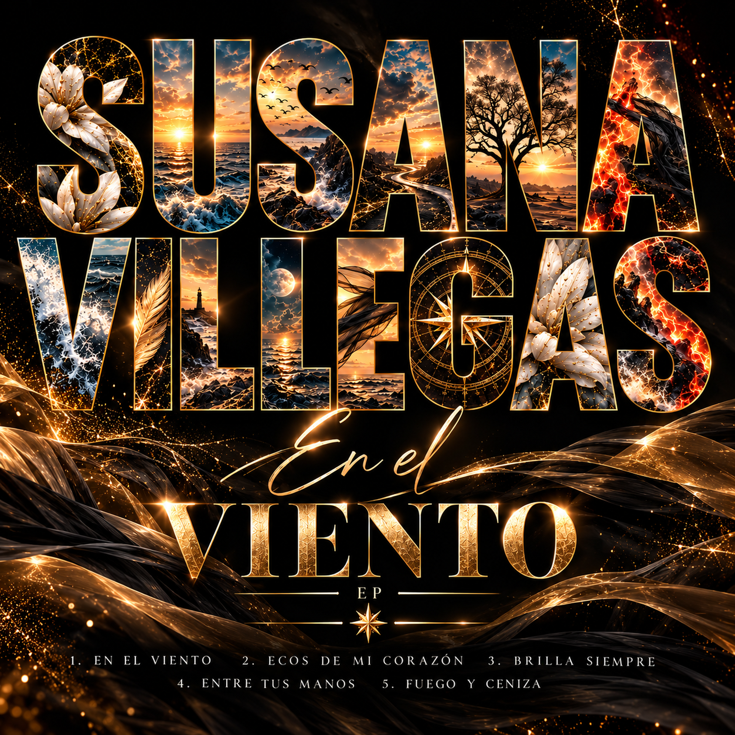 Portada del CD En el Viento de Susana Villegas